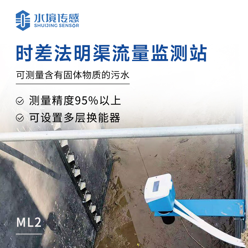 時差法明渠流量監測系統