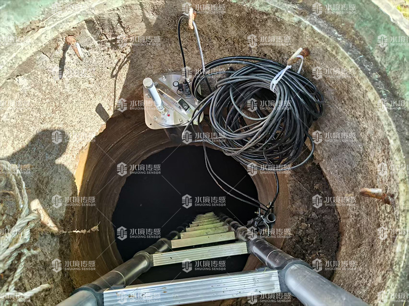 水境傳感  貴州某地管網水質流量監測設備安裝成功