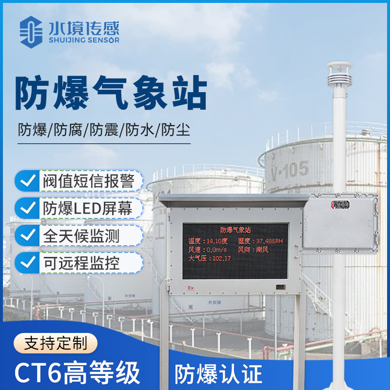 防爆氣象站技術解析：水境傳感科技的安全與精準融合之道